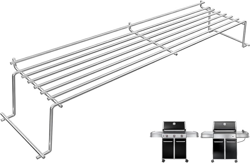 YOUFIRE Store Warming Rack for Weber Genesis 300 Series(2007-2016), Genesis E310, E320, E330, S310, S320, S330, Stainless Steel Grill Parts Replacement for Weber 65054, 81323, 62749 - Image 1